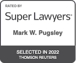 Mark Pugsley Super Lawyers Badge 2022
